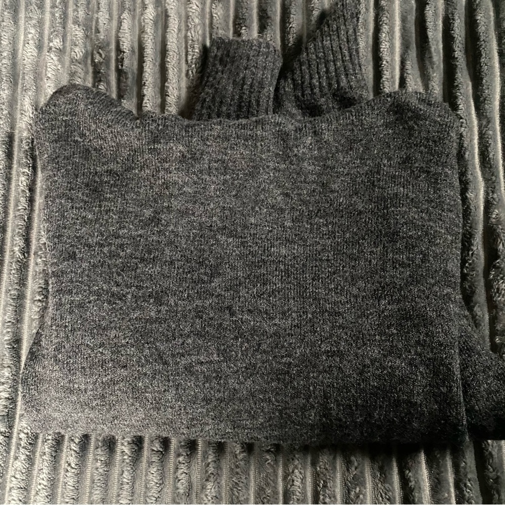 Like New Dark Grey Hooded Sweater H&M